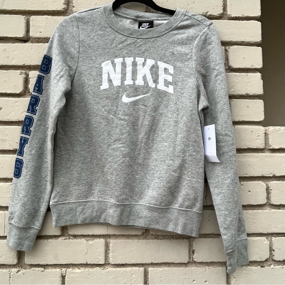 NWT Nike x Barry’s Crewneck Sweatshirt in Gray - Size XS